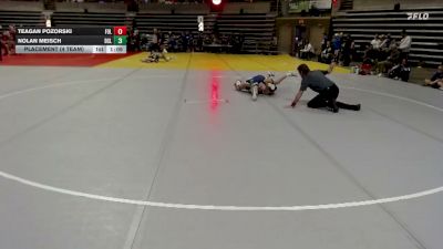 135 lbs Placement (4 Team) - Nolan Meisch, Dassel-Cokato-Litchfield vs Teagan Pozorski, Foley