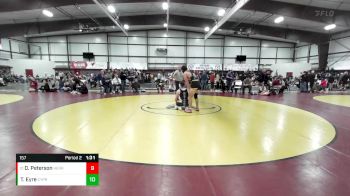 157 lbs Cons. Round 3 - Devon Peterson, Herriman vs Tristan Eyre, Cyprus