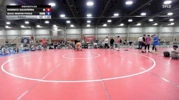 83 kg Final - Dominick Salvaterra, Kraken Black - HSE vs Izaac Martin-Poole, USAW Maine - HSE