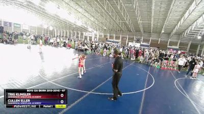 67 lbs 1st Place Match - Trig Klingler, Sanderson Wrestling Academy vs Cullen Eller, Sanderson Wrestling Academy