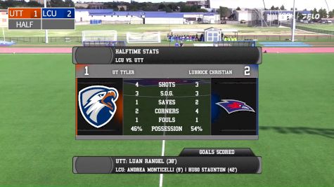 Replay: UT Tyler vs Lubbock Christian | Oct 12 @ 4 PM