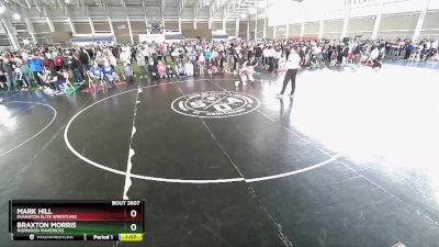 75 lbs Cons. Round 3 - Braxton Morris, Norwood Mavericks vs Mark Hill, Evanston Elite Wrestling