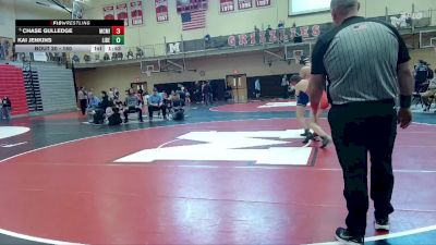 150 lbs Champ. Round 1 - Chase Gulledge, McMinnville vs Kai Jenkins, Liberty