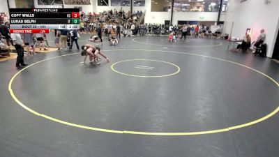 141 lbs Champ. Round 1 - Lukas Selph, Indiana Tech vs Cofy Walls, Georgetown (KY)