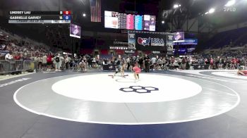 95 lbs Champ. Rd Of 64 - Lindsey Lau, HI vs Gabrielle Garvey, VA
