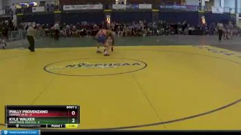 118 lbs Round 2 (3 Team) - Philly Provenzano, Fairport Sr HS vs Kyle Walker, Brentwood High Sch