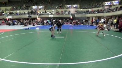 55 lbs Cons. Semi - Evan Traxler, Wabasso vs Jude Gray, Outlaw Wrestling Club