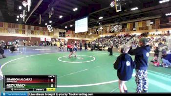 77/84 Quarterfinal - Parker Gramann, Rancho Bernardo Wrestling Club vs Roman Quiroz, Rough House