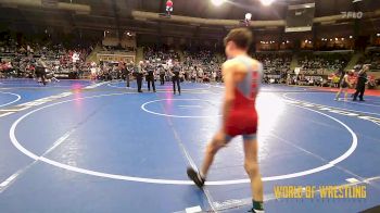 80 lbs Round Of 16 - Tyler Conzo, Dynamic Wrestling vs Braylen Johnson, Stronghold Wrestling Club