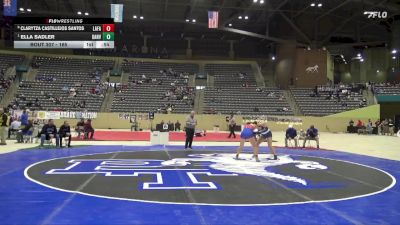 165 lbs Cons. Semi - Clarytza Castillejos Santos, Lafayette vs Ella Sadler, Danville