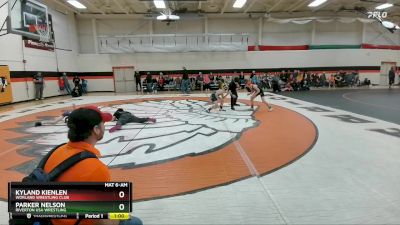 86 lbs Cons. Round 1 - Parker Nelson, Riverton USA Wrestling vs Kyland Kienlen, Worland Wrestling Club