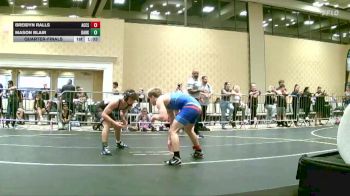 132 lbs Quarterfinal - Breidyn Ralls, Aces Wr Ac vs Mason Blair, Dark Horse