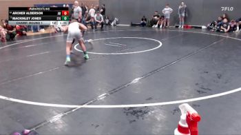 95 lbs Champ. Round 1 - Mackinley Jones, Small Town Grims vs Archer Alderson, Ambush Wrestling