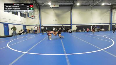 157 lbs Round Of 32 - Nicholas Genin, Northfield Mount Hermon vs Markus Ferrara, Port Jervis