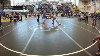 138 lbs Cons. Round 2 - David Moen, Hernando Wrestling Club vs Logan Miller, Riverdale Wrestling Club