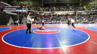 130 lbs Champ. Round 1 - Isis Coran Alston-Bey, Peachtree Ridge vs Aletheia Turner, Campbell