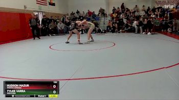 132 lbs Champ. Round 1 - Tyler Varra, Highland vs Hudson Mazur, Pagosa Springs