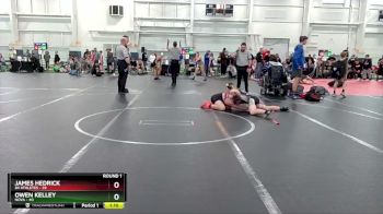 120 lbs Round 1 - Owen Kelley, NOVA vs James Hedrick, 84 Athletes