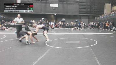 157 lbs Champ. Round 2 - Jacob Briggs, Embry-Riddle (Ariz.) vs Brady Duling, Friends University