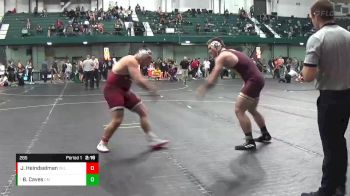 285 lbs Quarterfinal - Bryan Caves, Central Michigan vs Josh Heindselman, Oklahoma