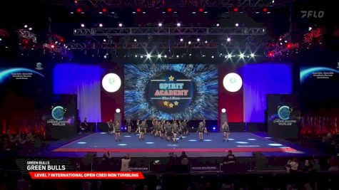 Green Bulls - Green Bulls [2025 L7 International Open Coed Non Tumbling Semis] 2025 The Cheerleading Worlds