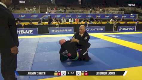 Luis Enrique Lazarte vs Jeremiah T. Martin 2026 Pan Jiu Jitsu IBJJF Championship