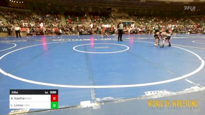 61 lbs Round Of 16 - Azekiel Koethe, Big Game WC vs Logan Linton, Force Elite