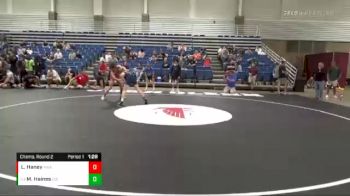 109 lbs Champ. Round 2 - Mason Haines, Dundee Wc vs Logan Haney, Region Wrestling Academy