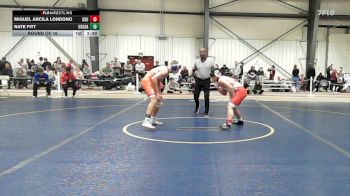 149 lbs Round Of 16 - Miguel Arcila Londono, Bridgewater vs Nate Fitt, Coast Guard