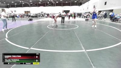 175 lbs Champ. Round 2 - Talon Tassoul, Luxemburg-Casco vs Harris Treuting, Jesuit