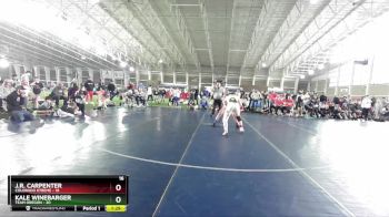 149 lbs Round 2 (4 Team) - J.R. Carpenter, Colorado Xtreme vs Kale Winebarger, Team Oregon