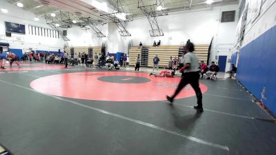 215 lbs Consolation - Lazare Chikhradze, Franklin D Roosevelt-PSAL vs Malik Ayesh, New Dorp-PSAL