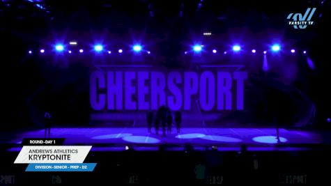 Andrews Athletics - Kryptonite [2024 L3.2 Senior - PREP - D2 Day 1] 2024 CHEERSPORT National All Star Cheerleading Championship
