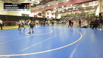 125 lbs Cons. Round 4 - Shabmam Hamza, Diamond Bar vs Charlee Marquez, Walnut