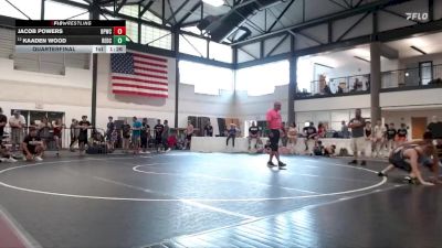 119-123 lbs Quarterfinal - Kaaden Wood, Reed Custer vs Jacob Powers, Bulldog Premier Wrestling Club
