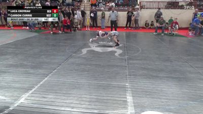 50_B lbs Round Of 16 - Luca Croteau, Richland vs Carson Currie, West Branch