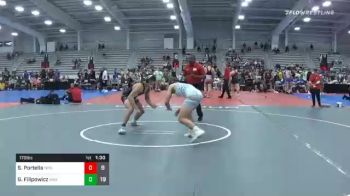 170 lbs Prelims - Sabino Portella, Triumph Gold vs Gunner Filipowicz, Roundtree Wrestling Academy Black