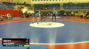 144 lbs Quarters & 1st Wb (16 Team) - Owen Kennedy, Chattahoochee HS vs Jesus Ruiz, Tucker