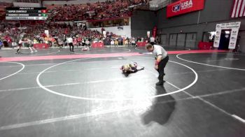 51 lbs Cons. Round 5 - Aspen Zamitalo, B.A.M Training Center vs Hendrix Groshek, Wittenberg-Birnamwood