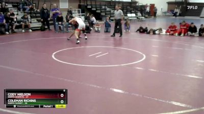 150 lbs Round 7 (8 Team) - Coleman Richins, North Summit vs Cody Nielson, North Sanpete