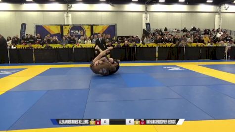 Nathan Christopher Hedrick vs Alexander Hines Kellems 2024 World IBJJF Jiu-Jitsu No-Gi Championship