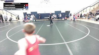 67 lbs Champ. Round 1 - Lukas Benedict, IA vs Roman Kinsella, MN