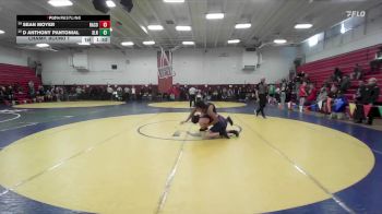 192 lbs Champ. Round 1 - Sean Moyer, Rancho Cotate vs D Anthony Pantonial, San Leandro