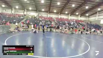 126 lbs 1st Place Match - Gavin Rangel, Oregon vs Glade Harman, Utah