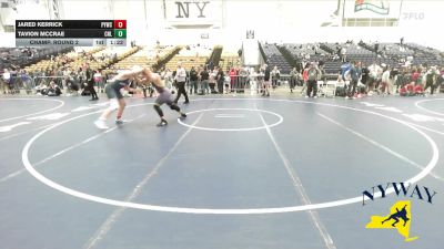 215 lbs Champ. Round 2 - Jared Kerrick, Penn Yan Wrestling Club vs Tavion McCrae, Club Not Listed