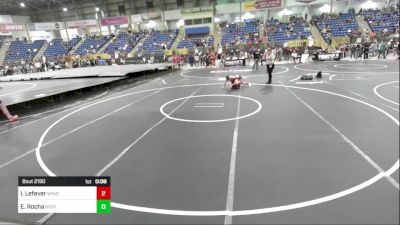 70 lbs Consi Of 16 #2 - Isaiah Lefever, Windsor Middle School vs Elijah Rocha, Northglenn