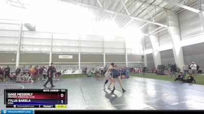 132 lbs Cons. Round 3 - Gage Messerly, Fremont Wrestling Club vs Tylus Barela, Utah