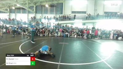 61 lbs Quarterfinal - Ronin Guizar, Powerline WC vs Ayden Cruz, Vasky Bros