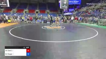 160 lbs Round Of 16 - William Ebert, Connecticut vs Matthew Rogge, Wisconsin