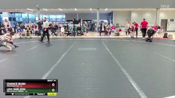 68 lbs Round 5 (6 Team) - Levi Snelson, Midlothian Miners vs Chance Bush, Wolfpack WC